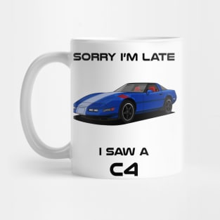 Chevrolet Corvette C4 Grand Sport Shirt Classic Car Oldtimer Mug